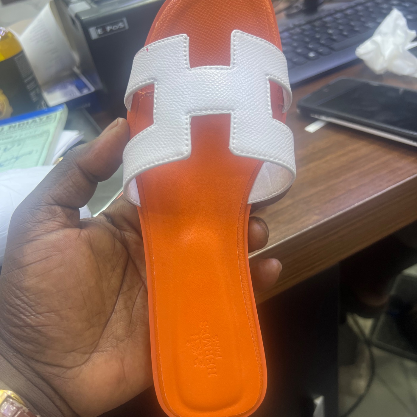 CHAUSSURE HERMES PARIS H38